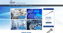 Desktop Screenshot of infinityfluids.com
